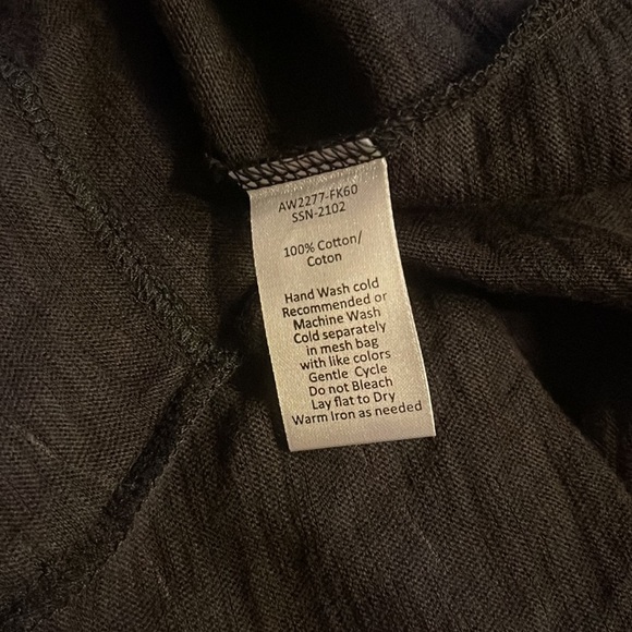 ATM Slub Jersey Striped Tank Dress. - Picture 7 of 7